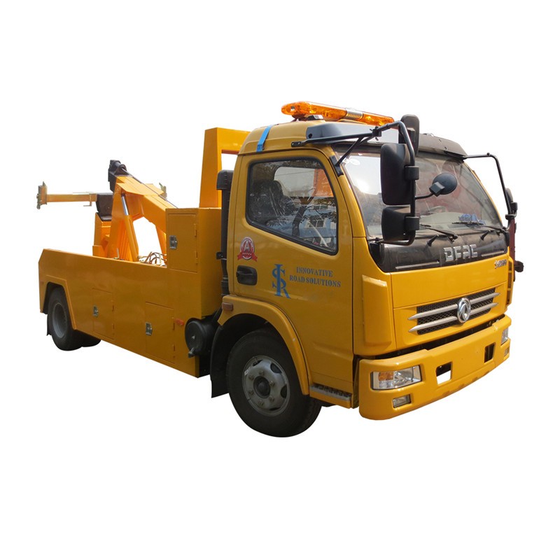 5-tonowa ciężarówka do odzyskiwania z wciągarką hydrauliczną