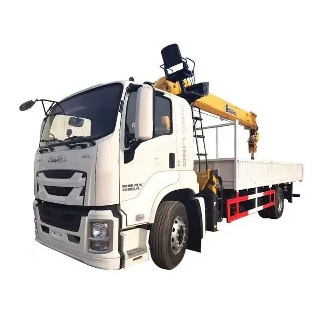 Japońska ciężarówka z dźwigiem Isuzu GIGA 10 ton